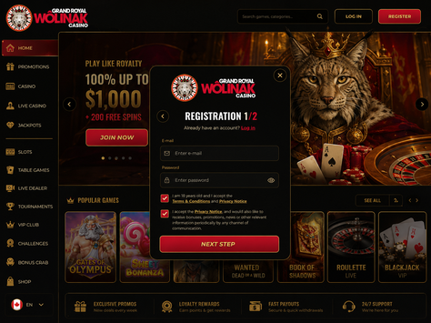 wolinak casino Jeu
