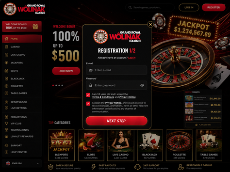 wolinak casino Jeu