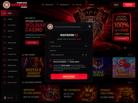 wolinak casino Jeu