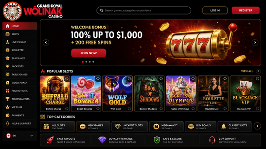 wolinak casino Jeu